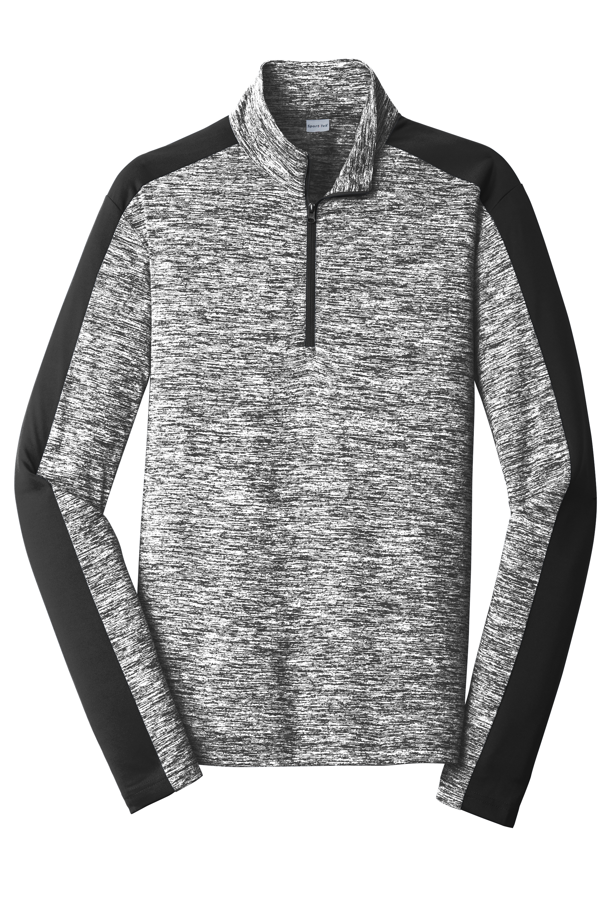 PosiCharge® Electric Heather Colorblock 1/4-Zip Pullover