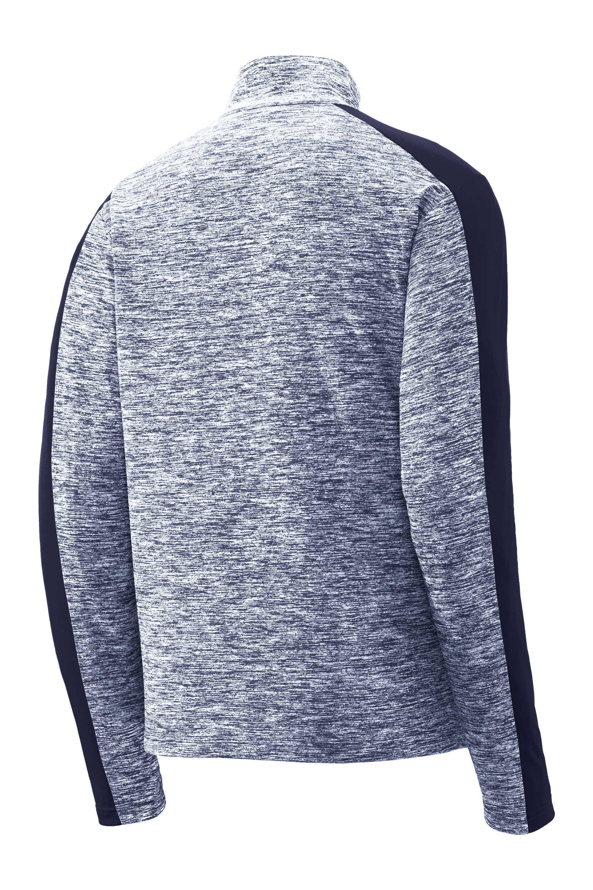 PosiCharge® Electric Heather Colorblock 1/4-Zip Pullover