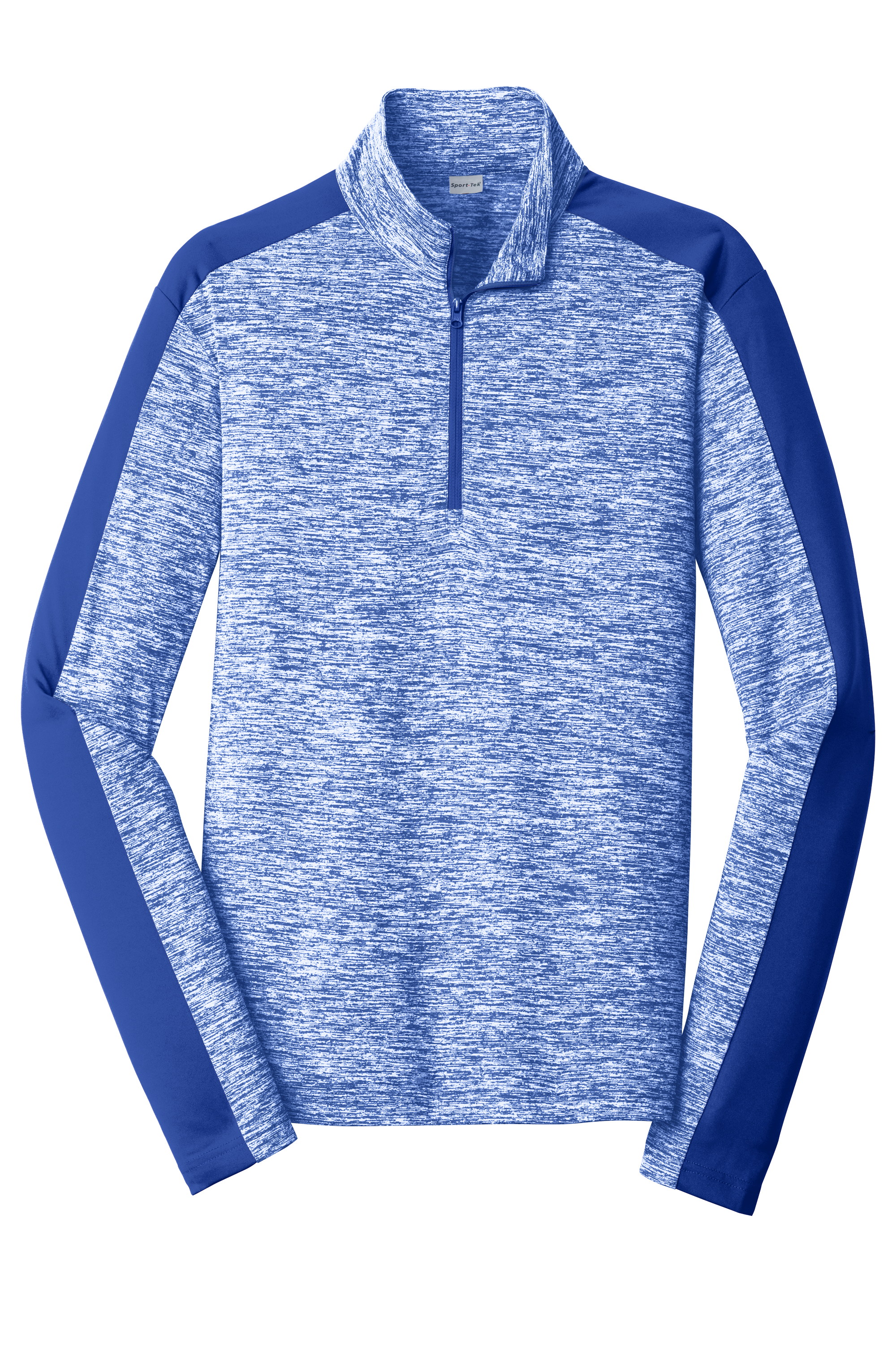 PosiCharge® Electric Heather Colorblock 1/4-Zip Pullover