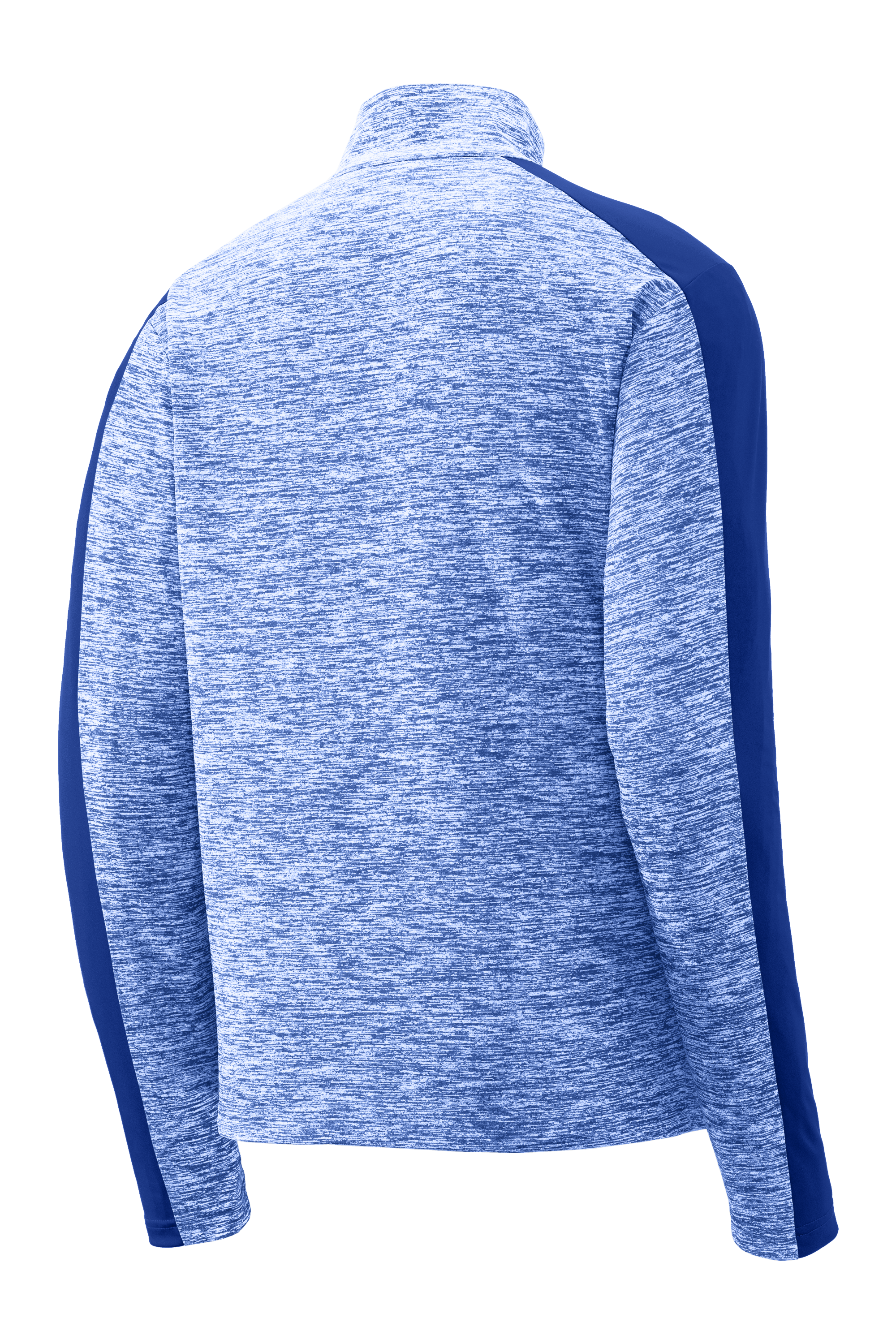 PosiCharge® Electric Heather Colorblock 1/4-Zip Pullover