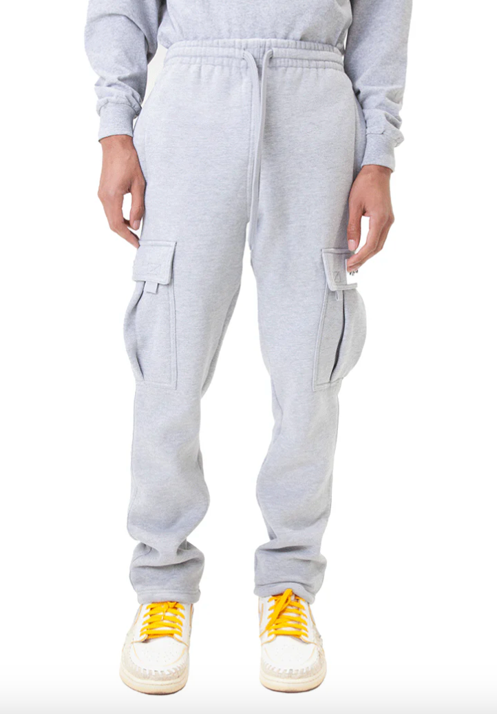 FLEECE CARGO PANTS