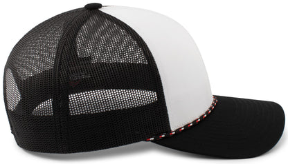 Trucker Snapback Braid Cap