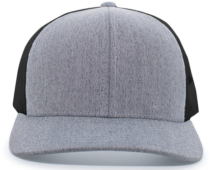 Heather Trucker Snapback Cap