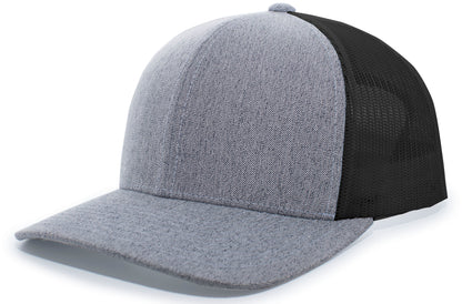 Heather Trucker Snapback Cap