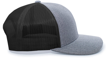 Heather Trucker Snapback Cap