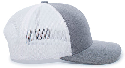 Heather Trucker Snapback Cap