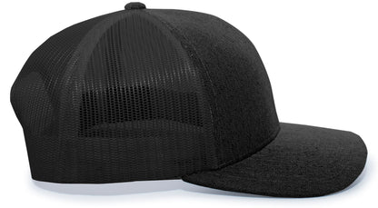 Heather Trucker Snapback Cap