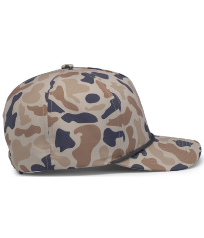 DUCK CAMO 5-PANEL TRUCKER CAP