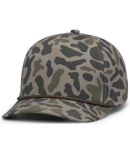 DUCK CAMO 5-PANEL TRUCKER CAP