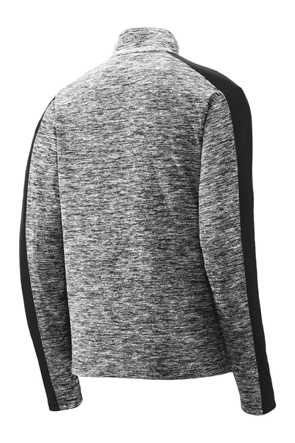 PosiCharge® Electric Heather Colorblock 1/4-Zip Pullover