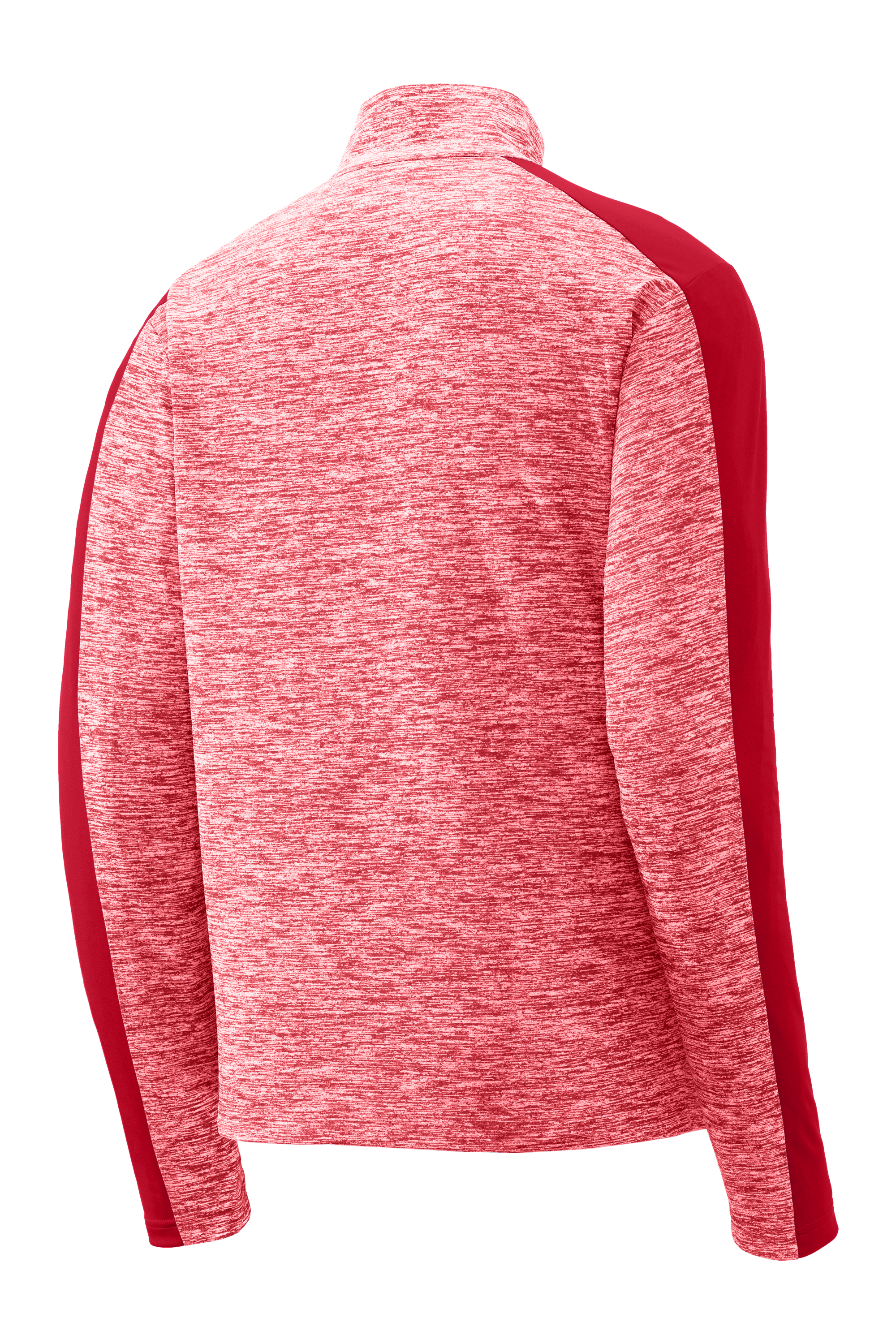 PosiCharge® Electric Heather Colorblock 1/4-Zip Pullover