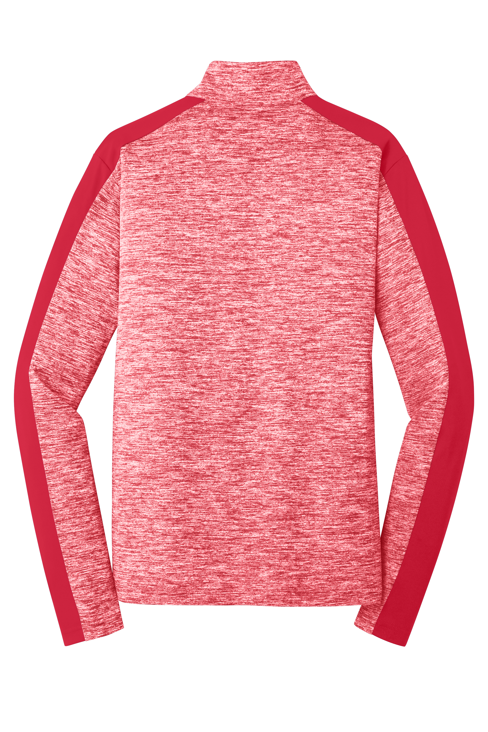 PosiCharge® Electric Heather Colorblock 1/4-Zip Pullover