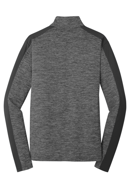 PosiCharge® Electric Heather Colorblock 1/4-Zip Pullover