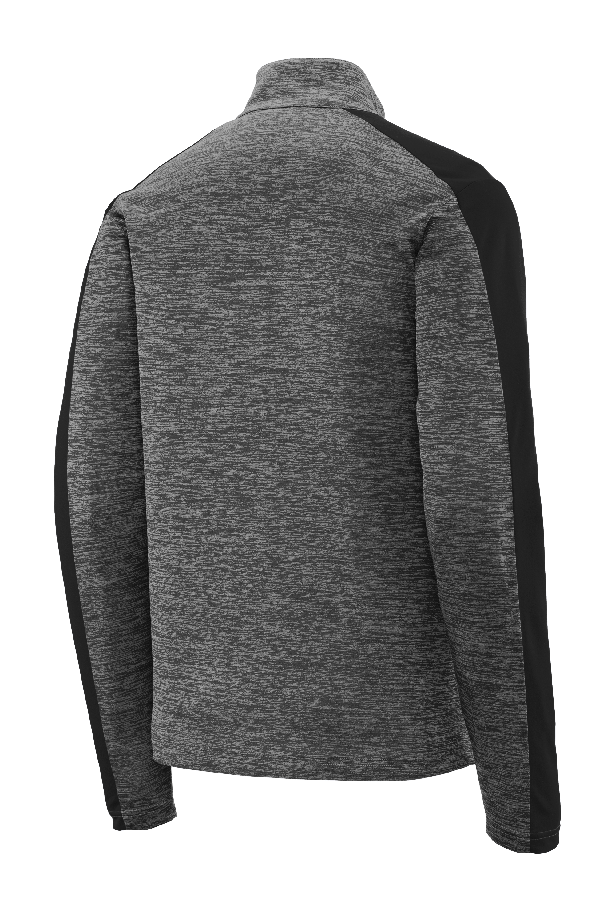 PosiCharge® Electric Heather Colorblock 1/4-Zip Pullover
